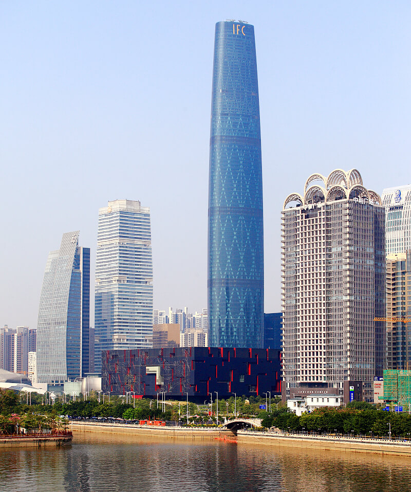 广州西塔（广州国际金融中心）防水工程