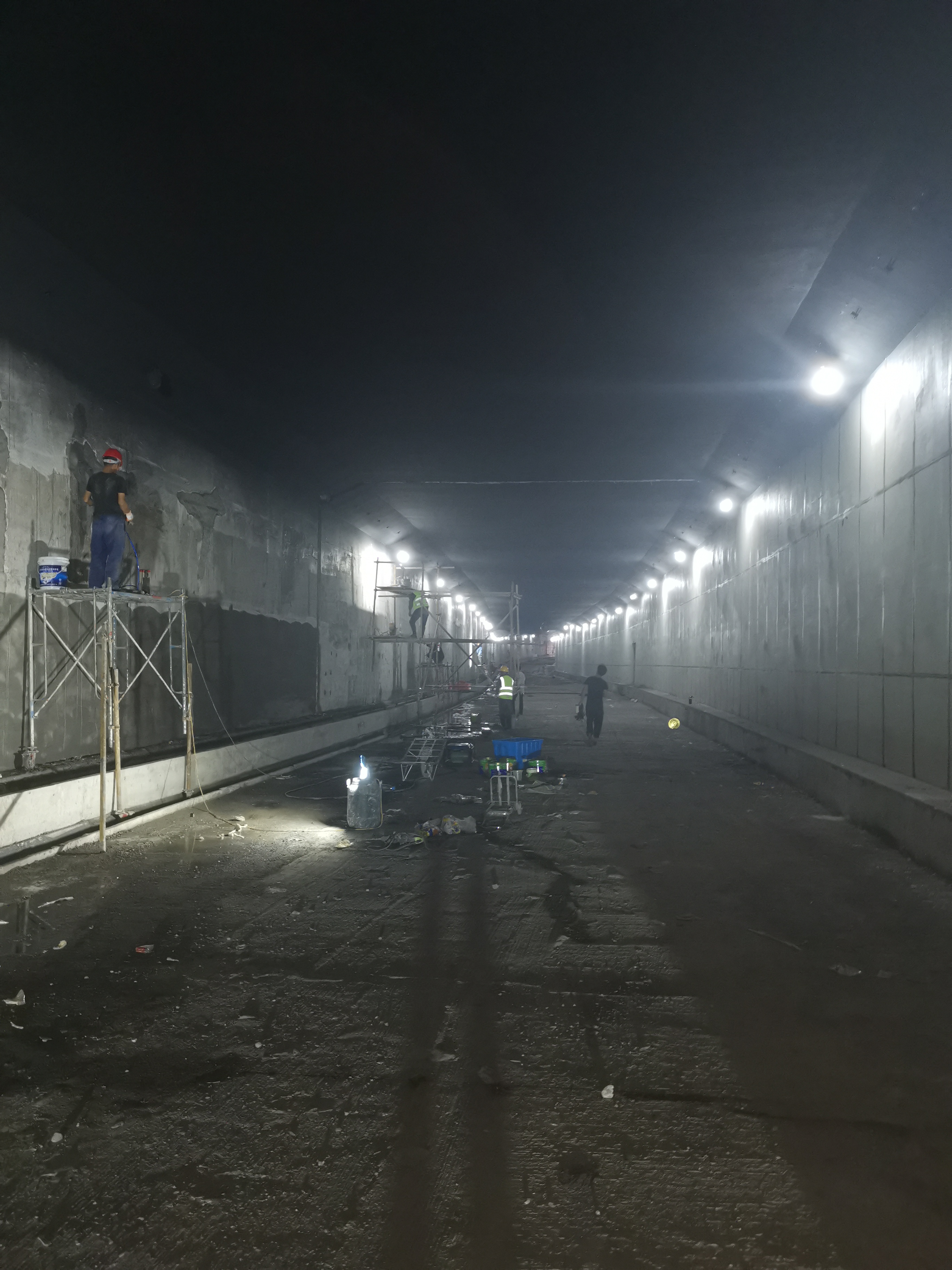 杭州临安区望湖路隧道渗漏水维修工程